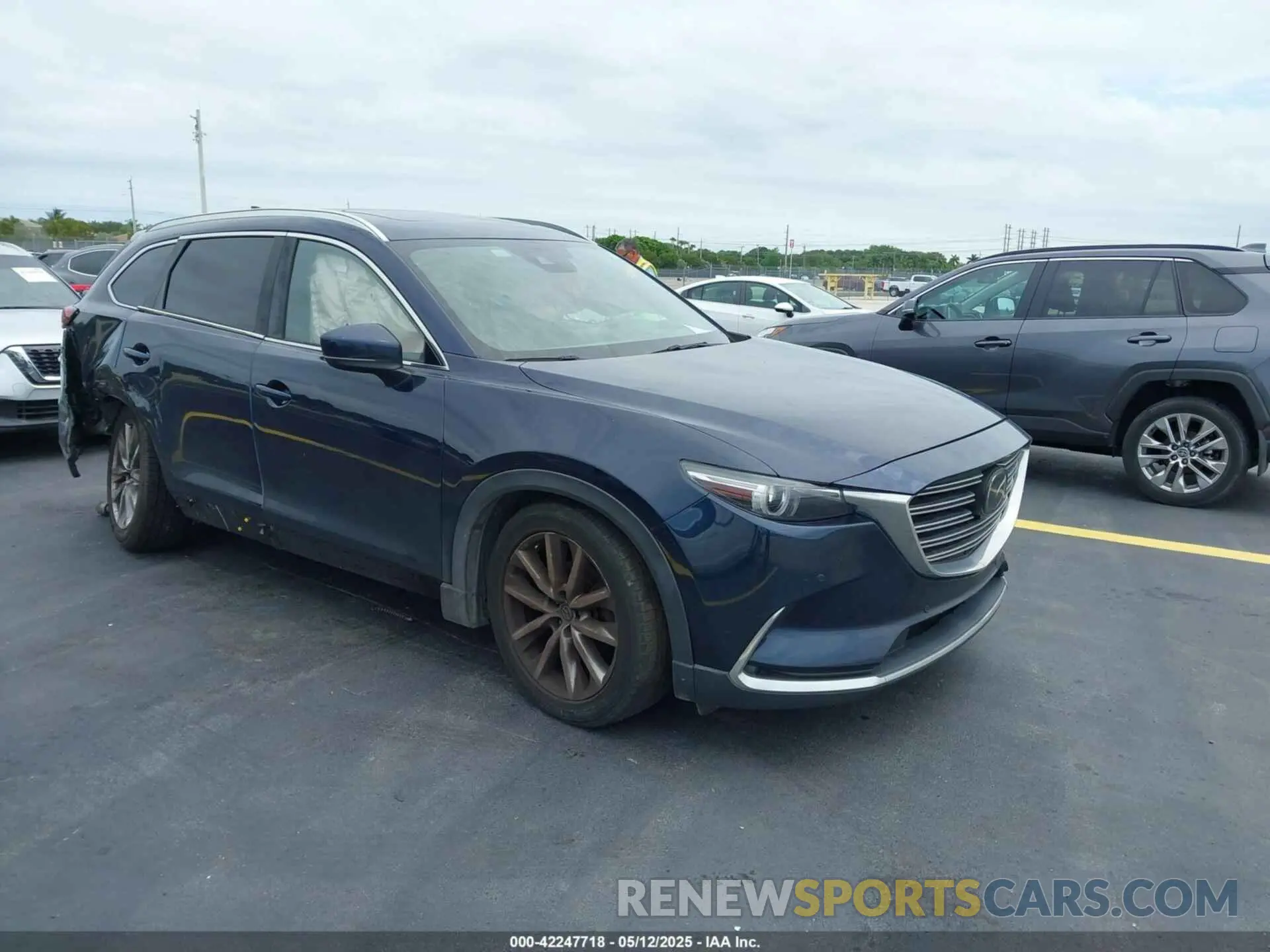 1 Photograph of a damaged car JM3TCADY5K0315526 MAZDA CX-9 2019
