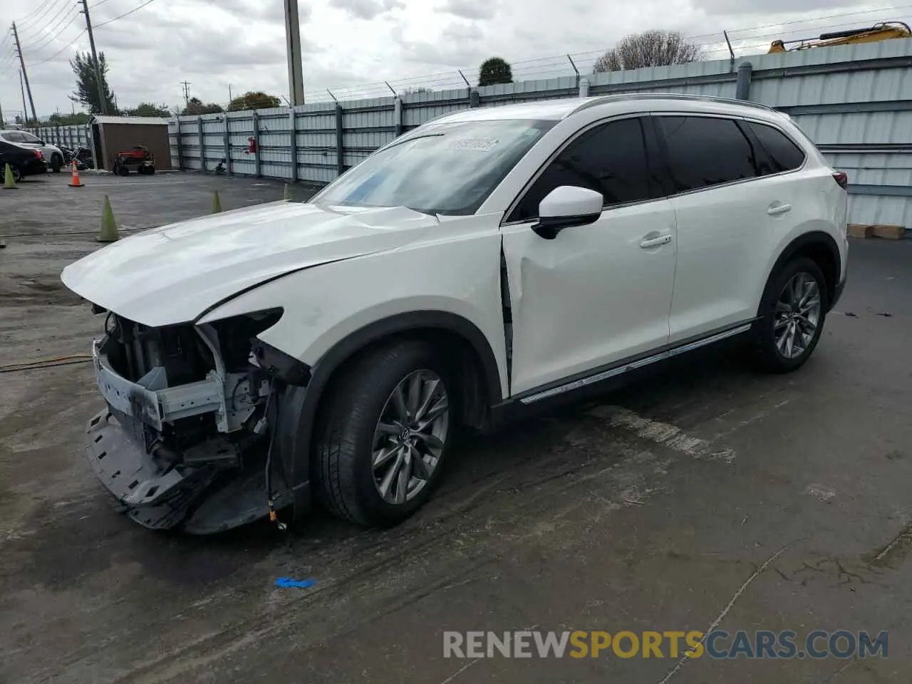 1 Photograph of a damaged car JM3TCADY8K0329727 MAZDA CX-9 2019