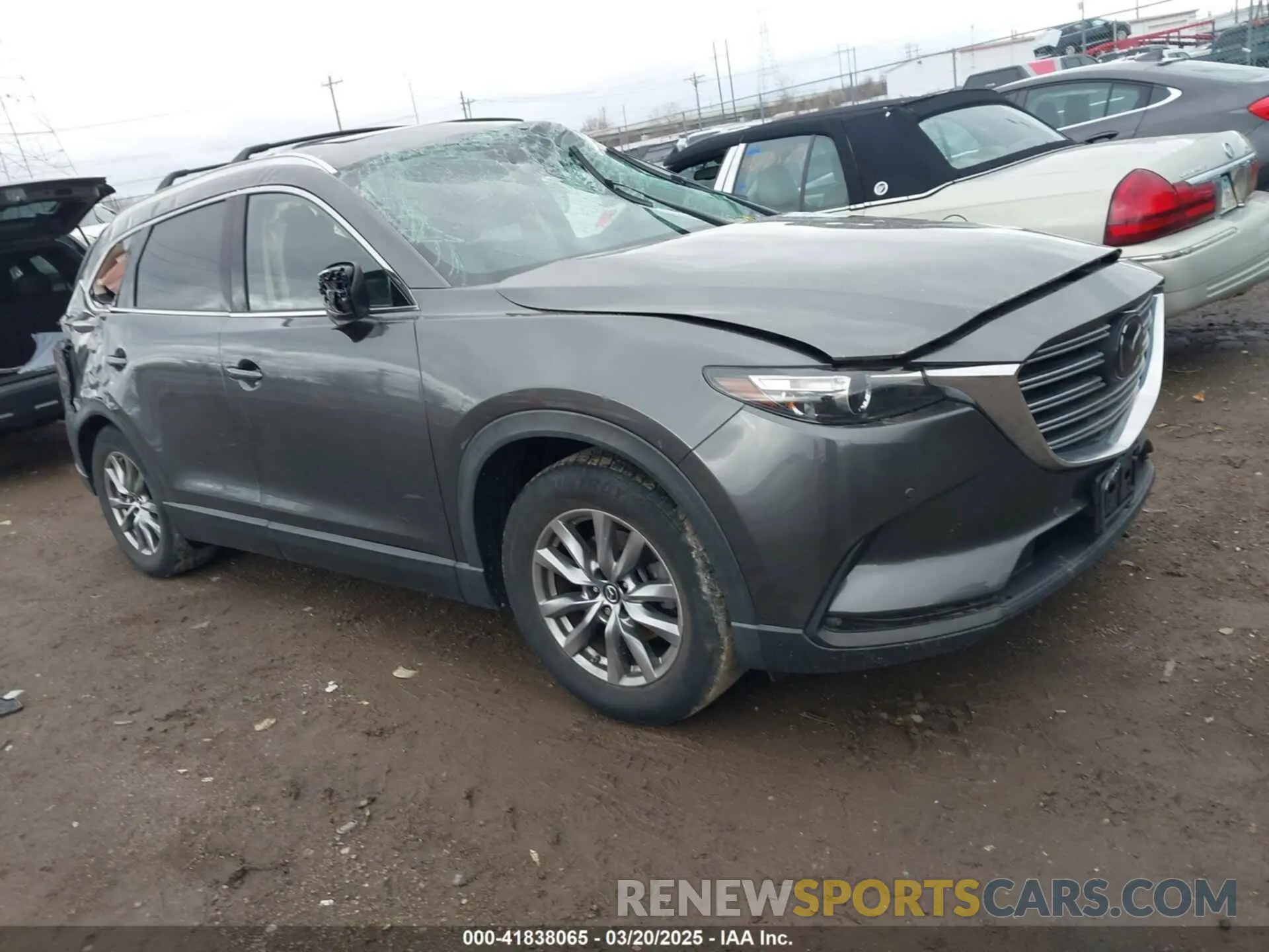 1 Photograph of a damaged car JM3TCBCY0K0320379 MAZDA CX-9 2019