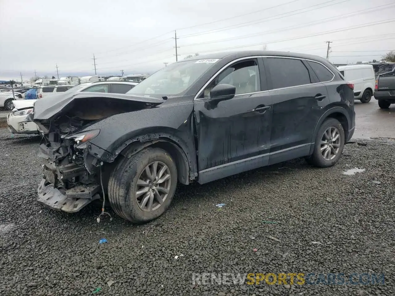 1 Photograph of a damaged car JM3TCBCY1K0312971 MAZDA CX-9 2019