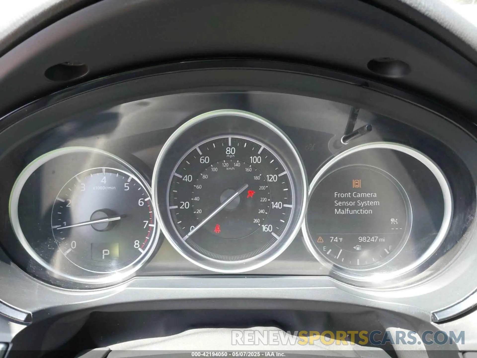 7 Photograph of a damaged car JM3TCBCY2K0300702 MAZDA CX-9 2019