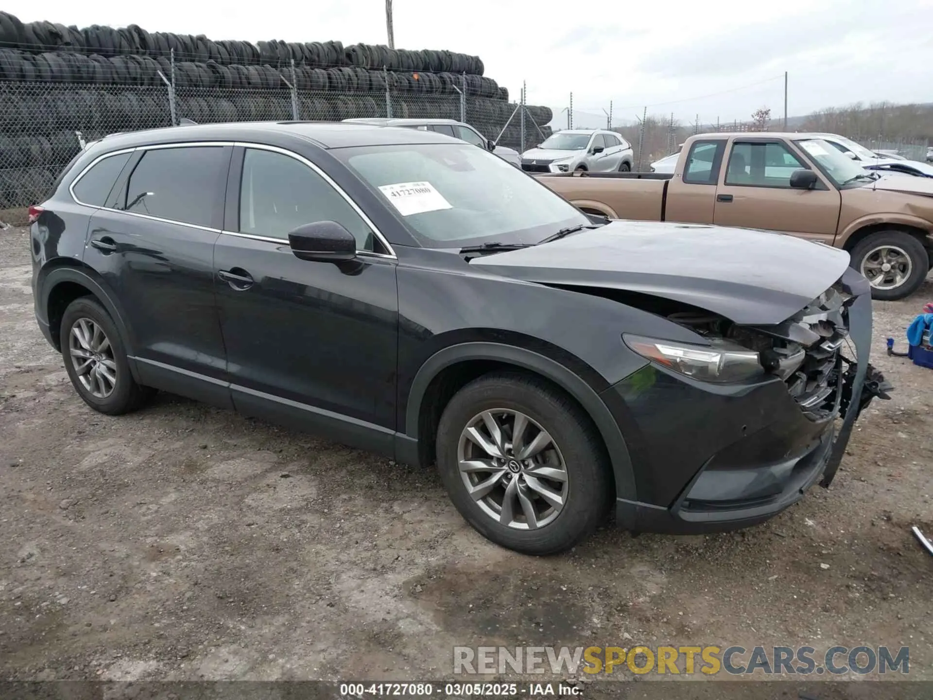 1 Photograph of a damaged car JM3TCBCY2K0326376 MAZDA CX-9 2019