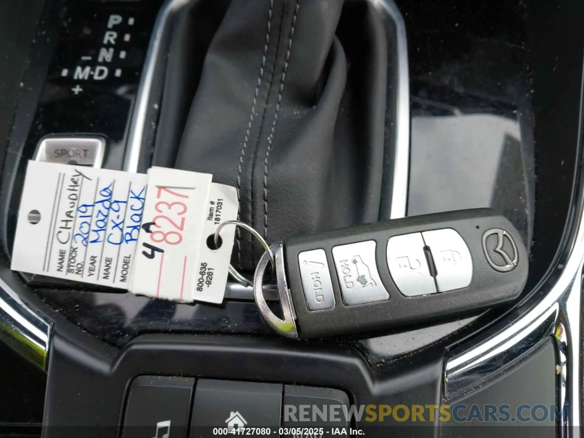 11 Photograph of a damaged car JM3TCBCY2K0326376 MAZDA CX-9 2019
