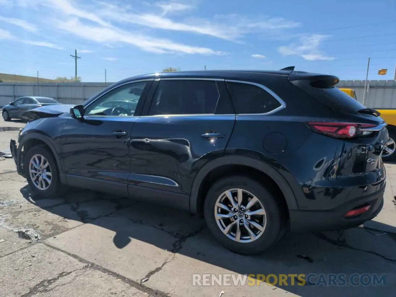 2 Photograph of a damaged car JM3TCBCY3K0304421 MAZDA CX-9 2019