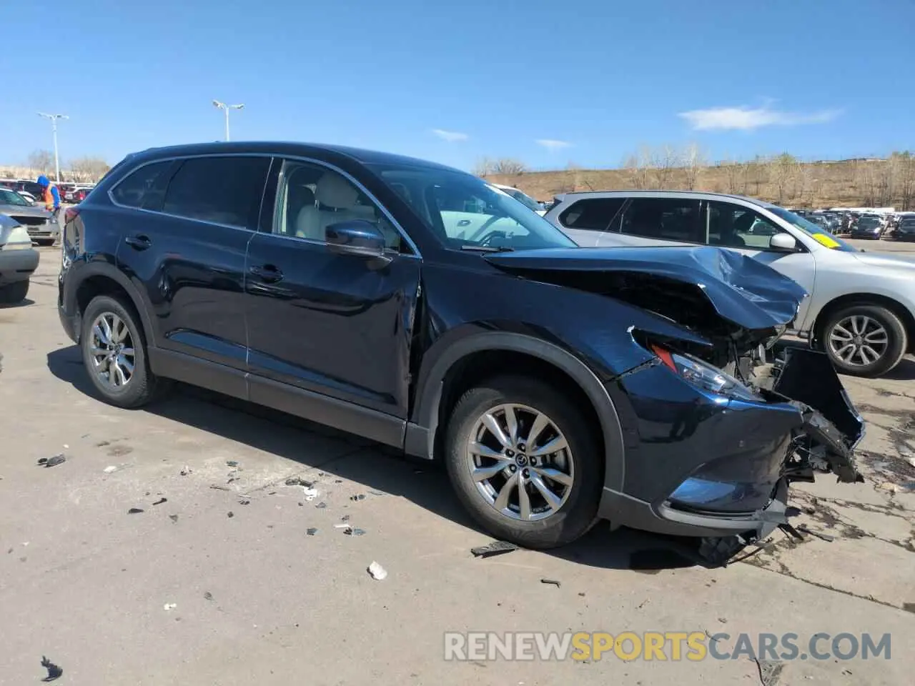 4 Photograph of a damaged car JM3TCBCY3K0304421 MAZDA CX-9 2019