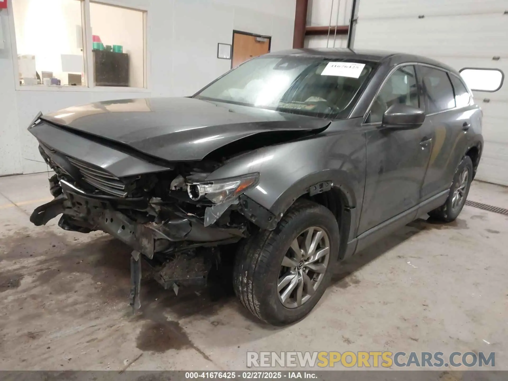2 Photograph of a damaged car JM3TCBCY3K0305147 MAZDA CX-9 2019