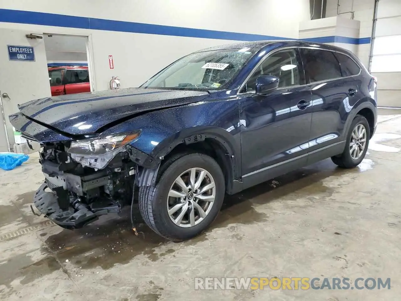 1 Photograph of a damaged car JM3TCBCY3K0335152 MAZDA CX-9 2019