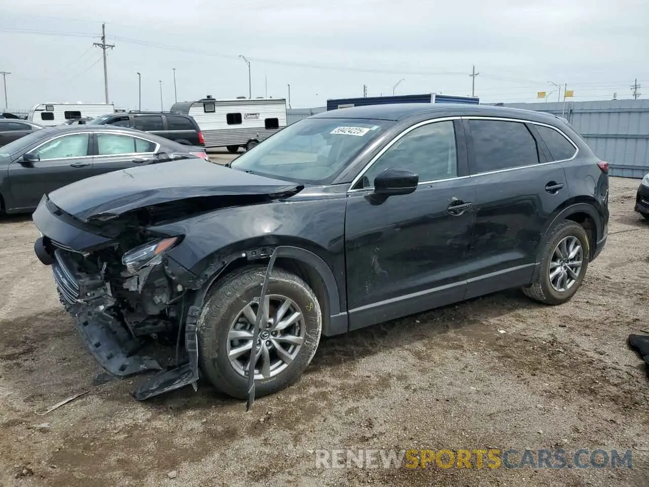 1 Photograph of a damaged car JM3TCBCY4K0300233 MAZDA CX-9 2019