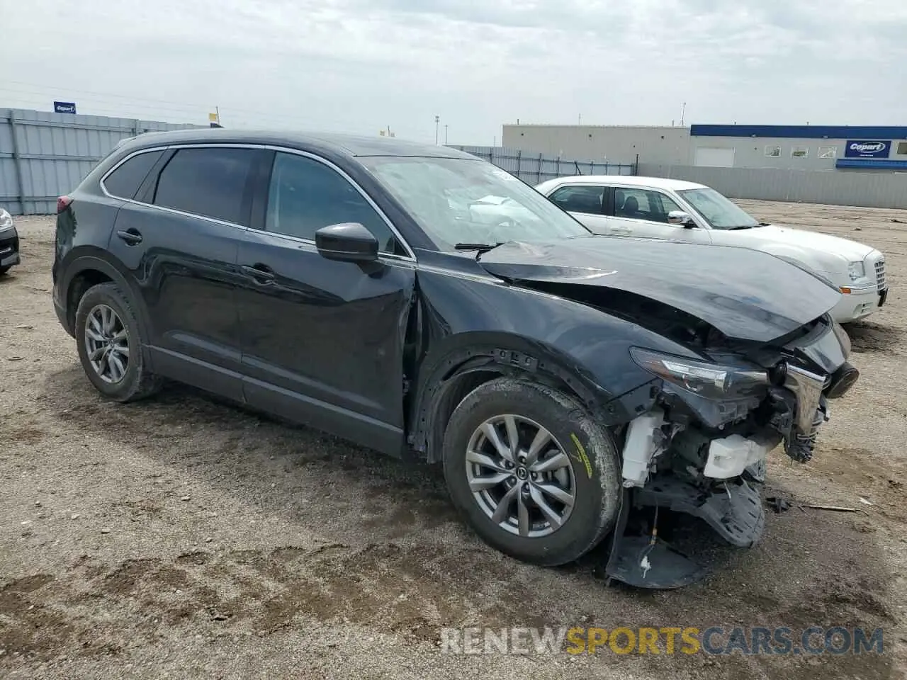 4 Photograph of a damaged car JM3TCBCY4K0300233 MAZDA CX-9 2019