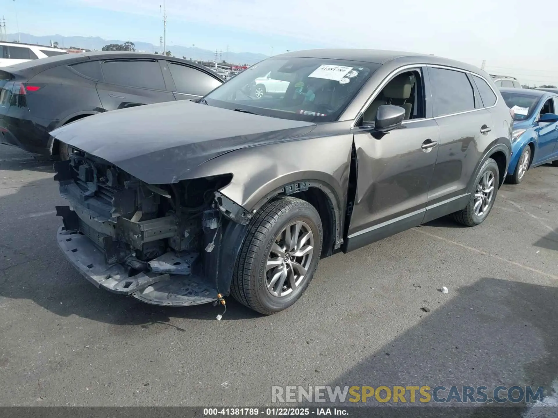 2 Photograph of a damaged car JM3TCBCY8K0307511 MAZDA CX-9 2019