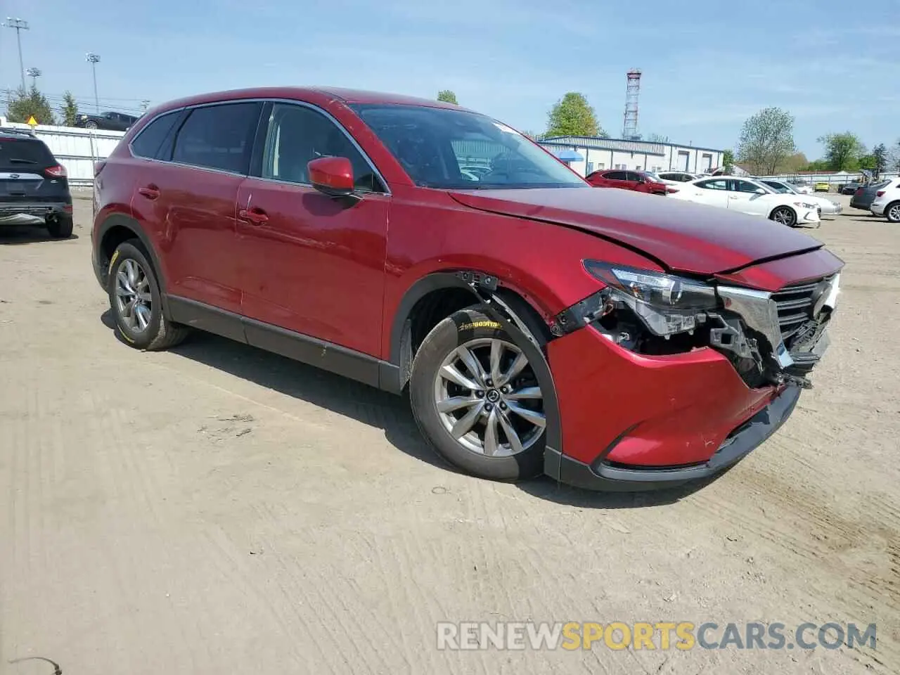 4 Photograph of a damaged car JM3TCBCY8K0326396 MAZDA CX-9 2019