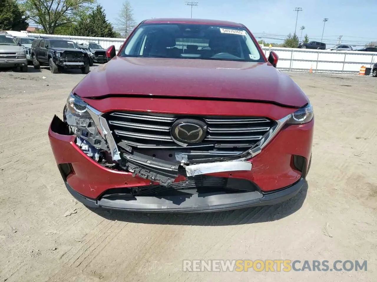 5 Photograph of a damaged car JM3TCBCY8K0326396 MAZDA CX-9 2019