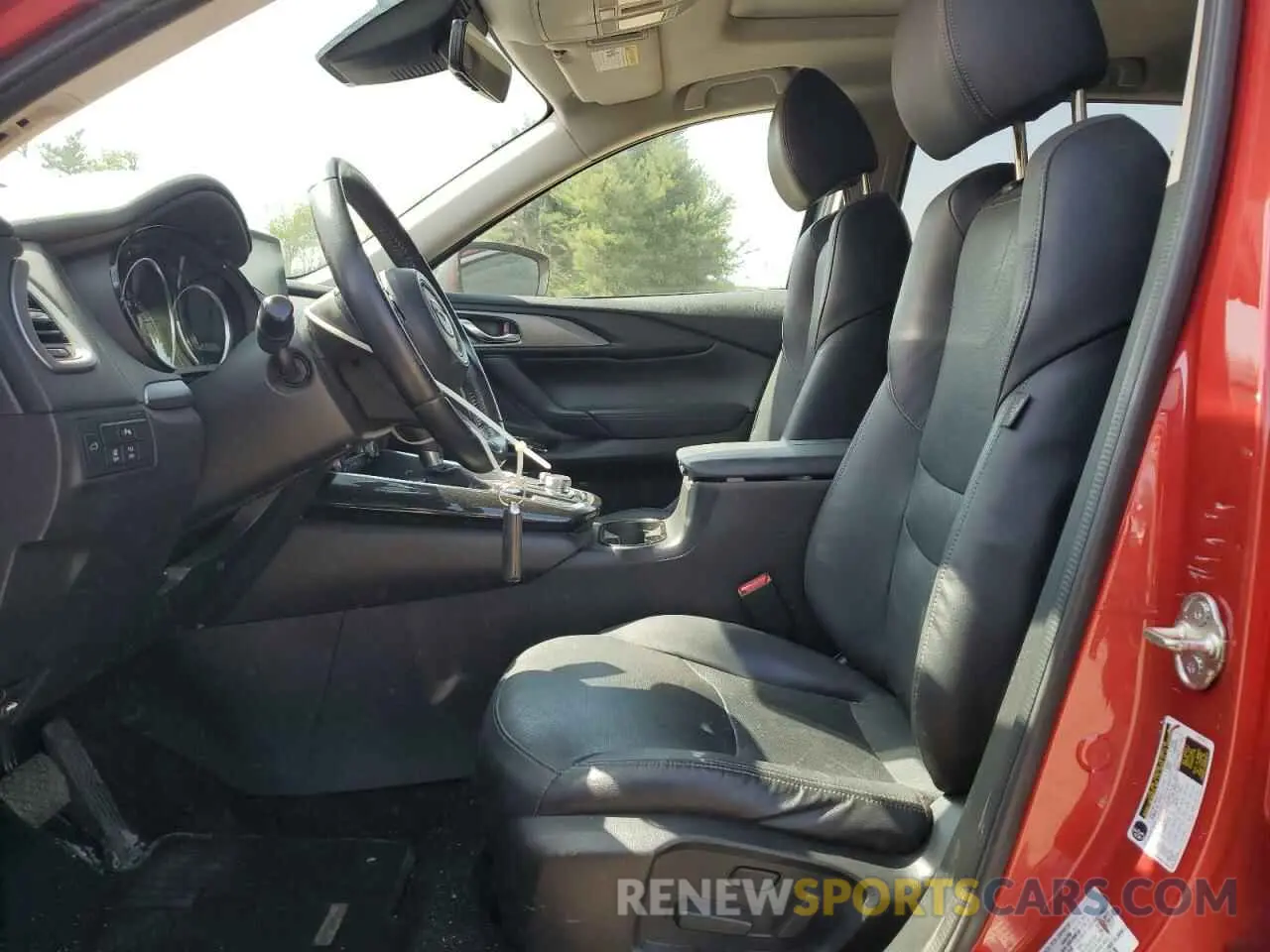 7 Photograph of a damaged car JM3TCBCY8K0326396 MAZDA CX-9 2019