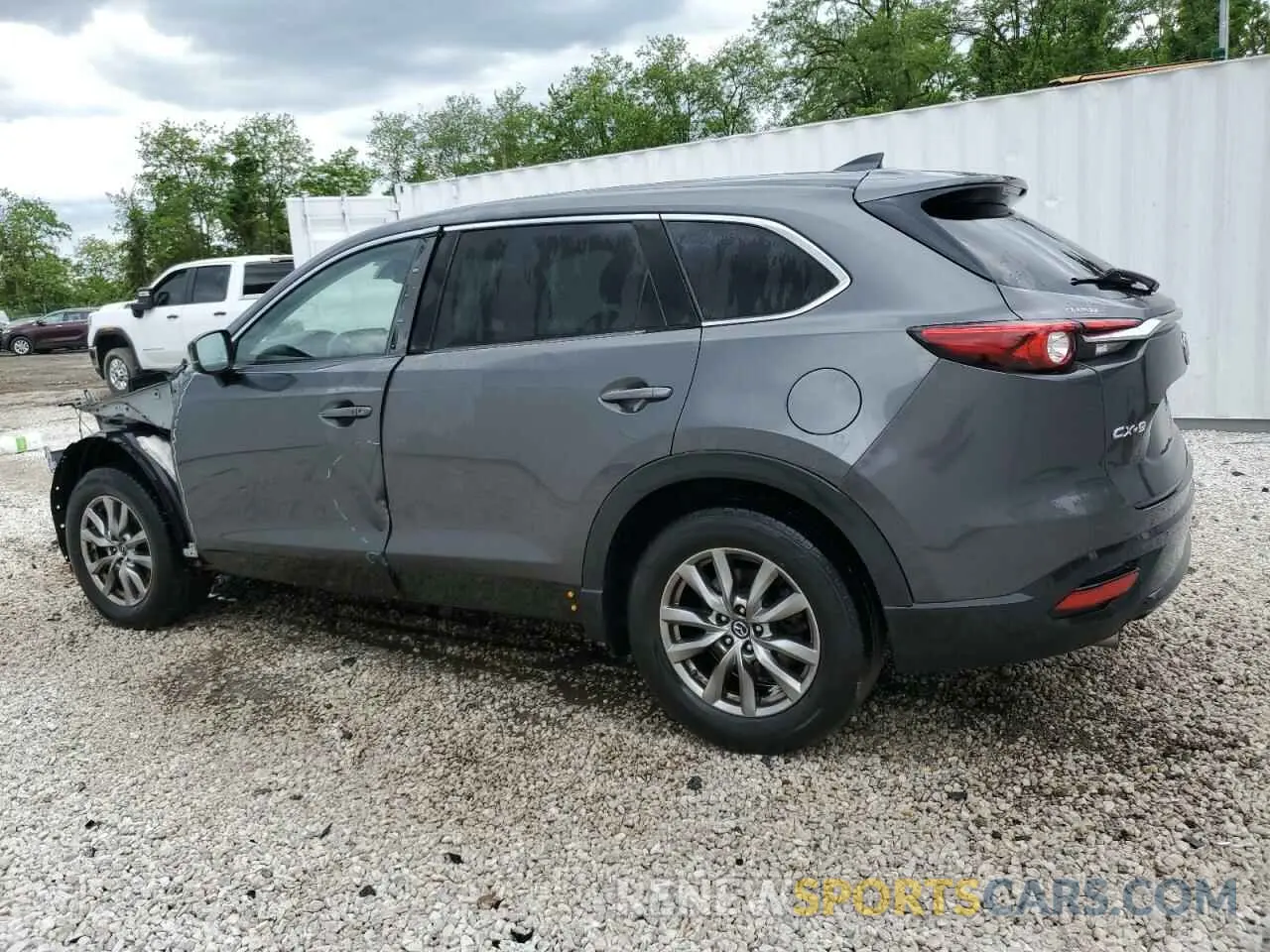 2 Photograph of a damaged car JM3TCBCY9K0308487 MAZDA CX-9 2019