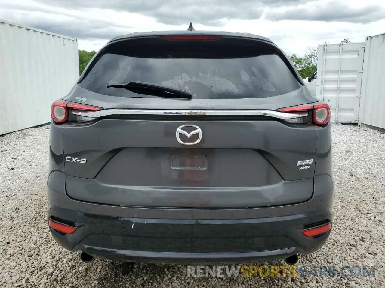 6 Photograph of a damaged car JM3TCBCY9K0308487 MAZDA CX-9 2019