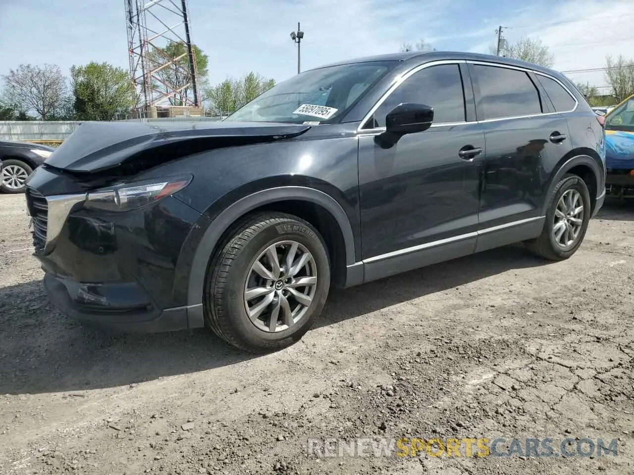 1 Photograph of a damaged car JM3TCBCY9K0314225 MAZDA CX-9 2019