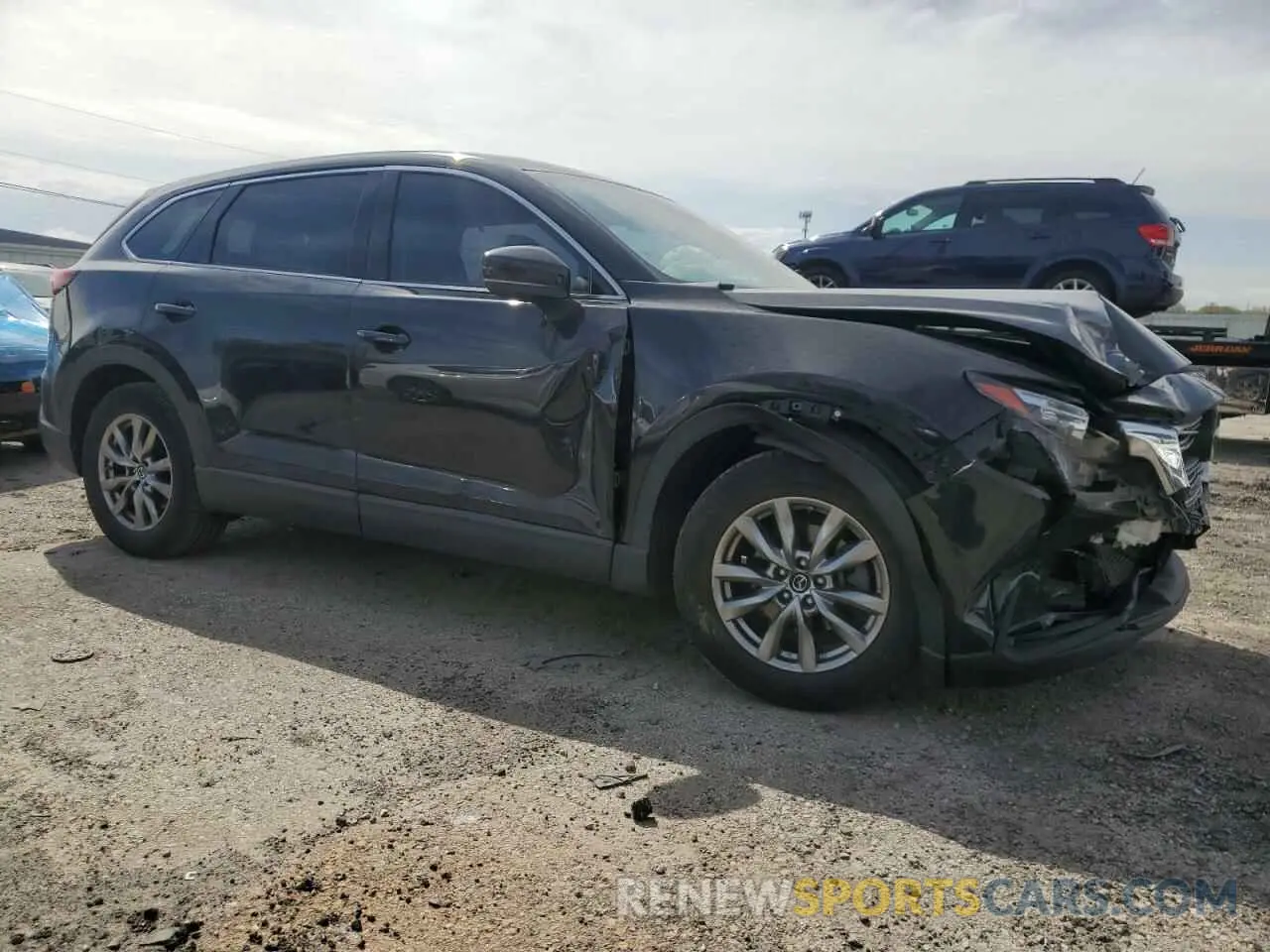 4 Photograph of a damaged car JM3TCBCY9K0314225 MAZDA CX-9 2019