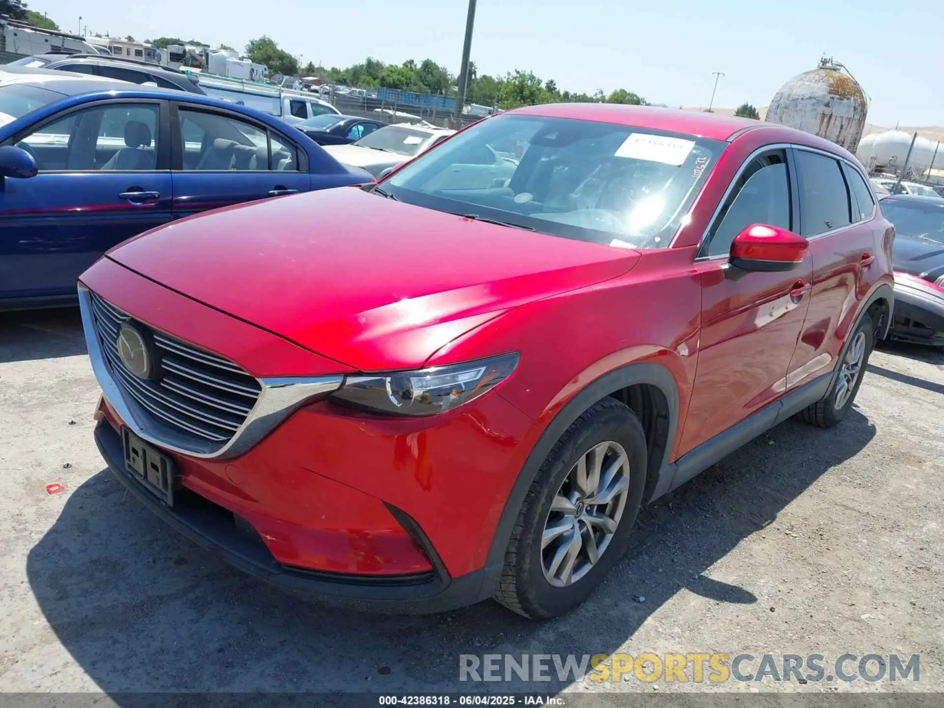 2 Photograph of a damaged car JM3TCBCYXK0309180 MAZDA CX-9 2019