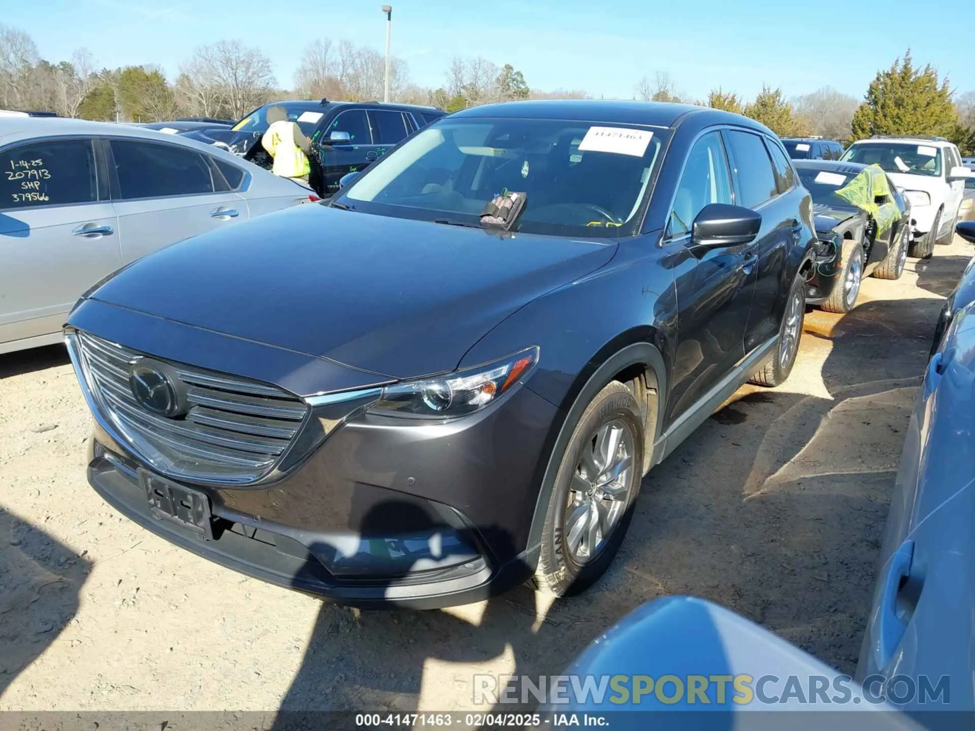 2 Photograph of a damaged car JM3TCBCYXK0310104 MAZDA CX-9 2019