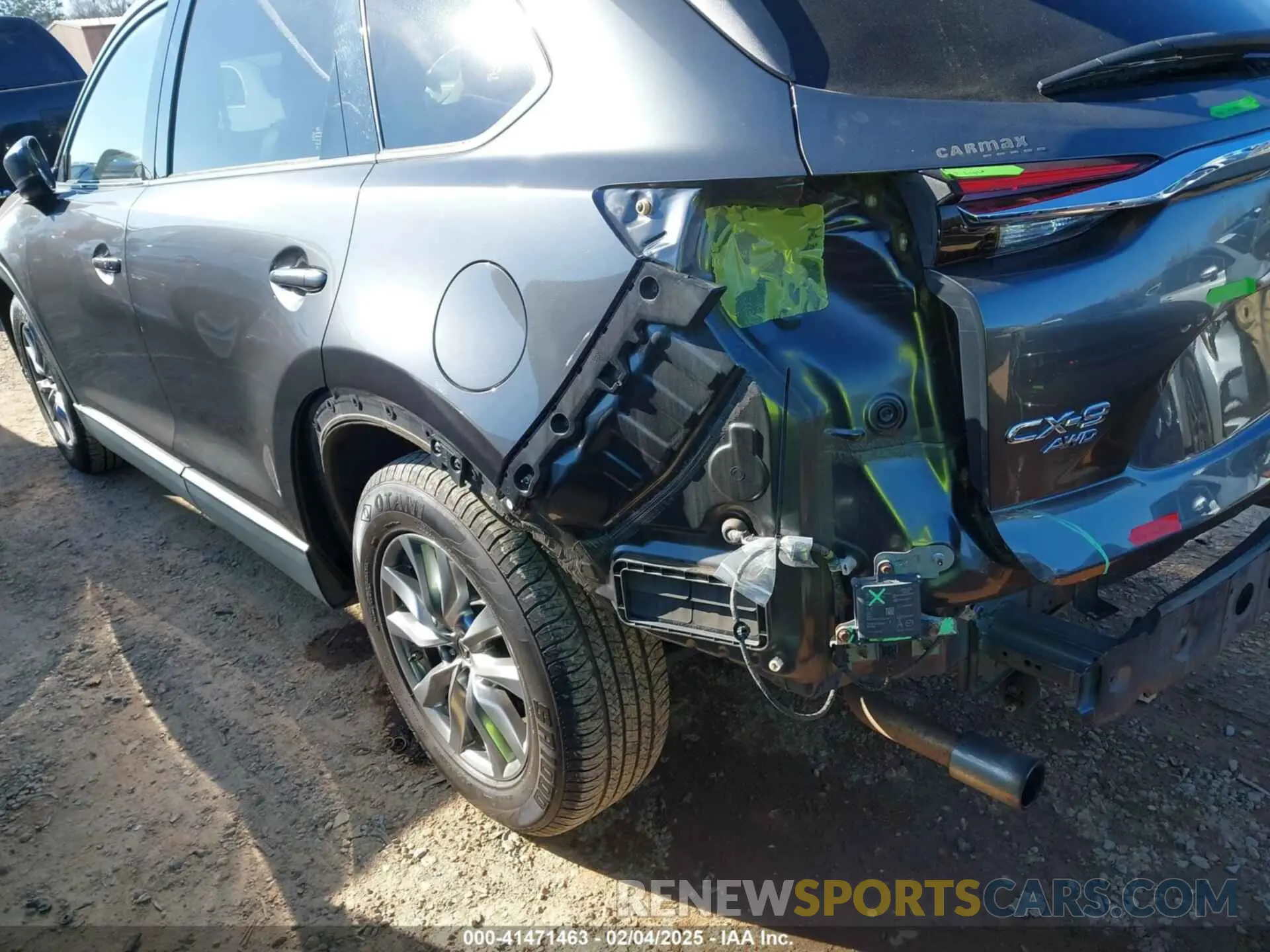 20 Photograph of a damaged car JM3TCBCYXK0310104 MAZDA CX-9 2019
