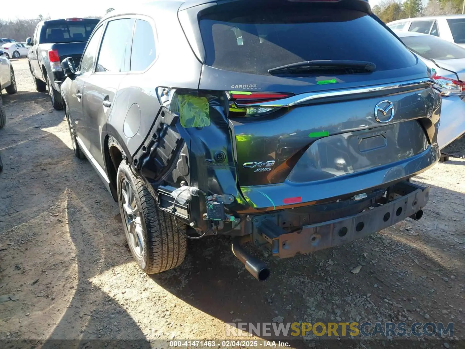 6 Photograph of a damaged car JM3TCBCYXK0310104 MAZDA CX-9 2019