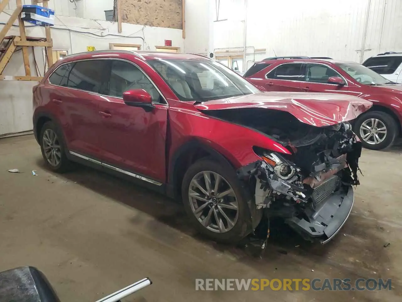 4 Photograph of a damaged car JM3TCBDY1K0304948 MAZDA CX-9 2019
