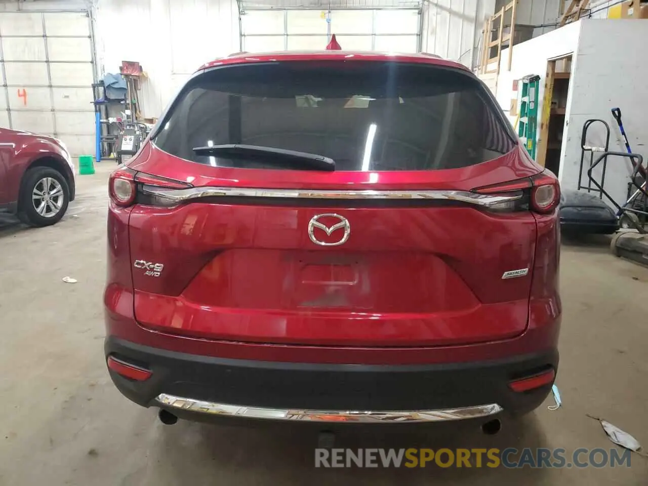 6 Photograph of a damaged car JM3TCBDY1K0304948 MAZDA CX-9 2019
