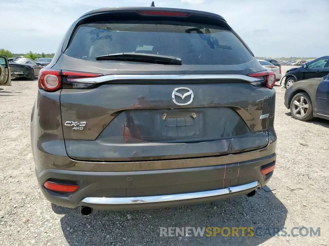 6 Photograph of a damaged car JM3TCBDY1K0305811 MAZDA CX-9 2019