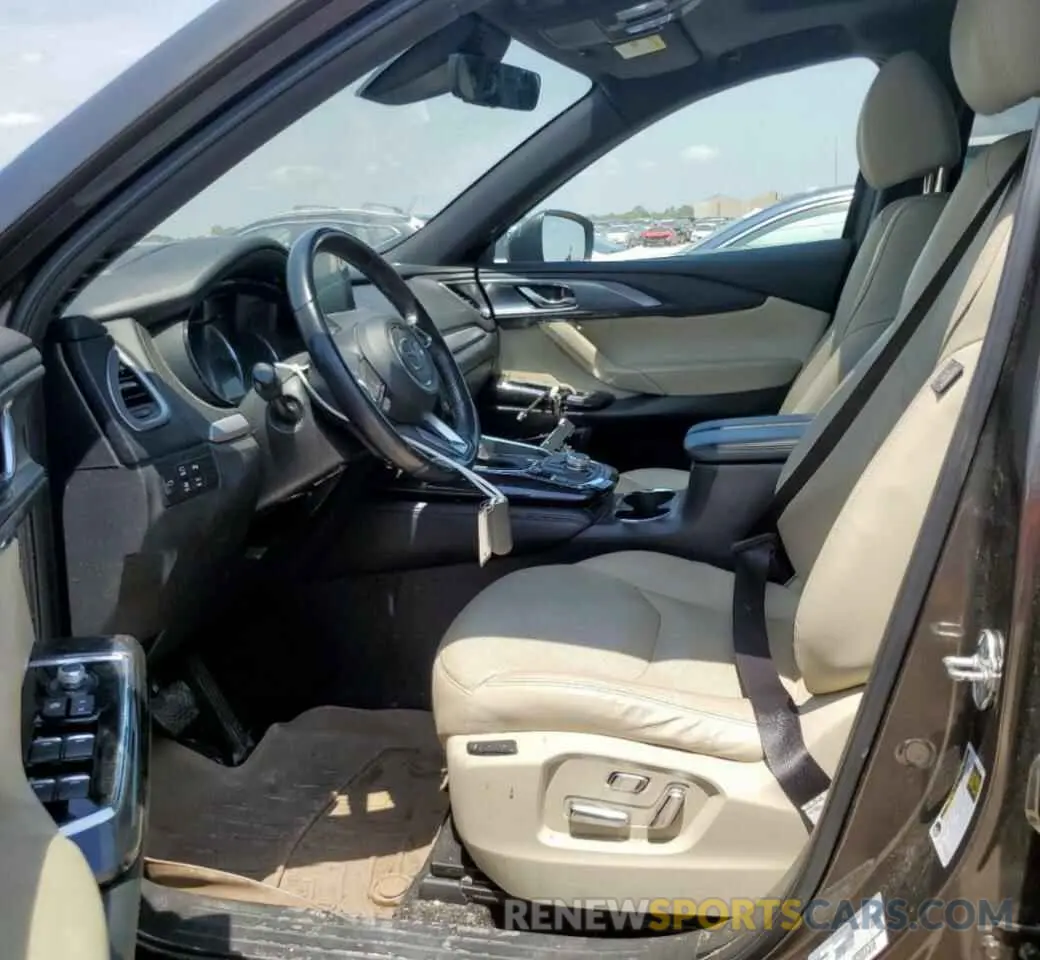 7 Photograph of a damaged car JM3TCBDY1K0305811 MAZDA CX-9 2019