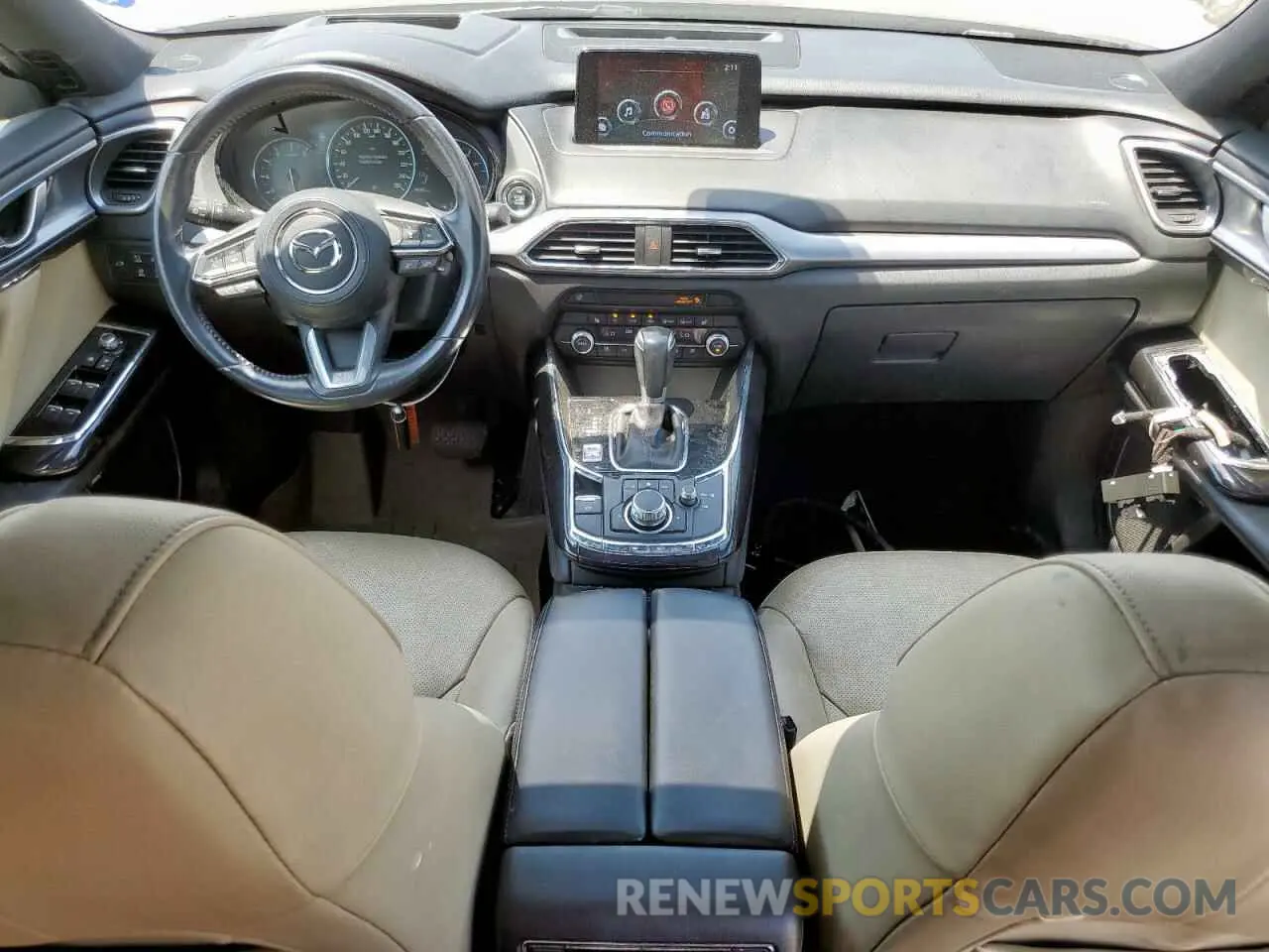 8 Photograph of a damaged car JM3TCBDY1K0305811 MAZDA CX-9 2019