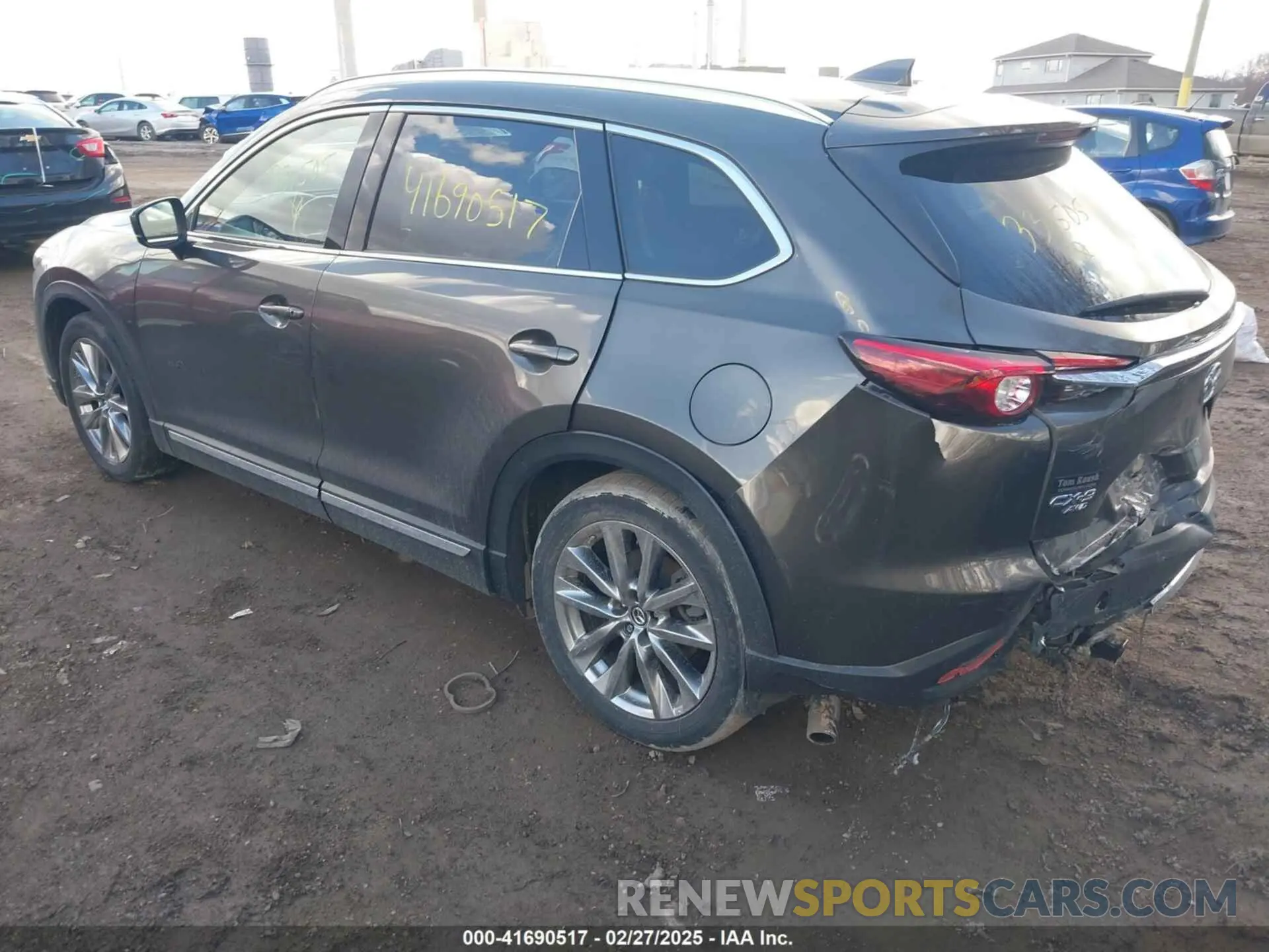 3 Photograph of a damaged car JM3TCBDY3K0331505 MAZDA CX-9 2019