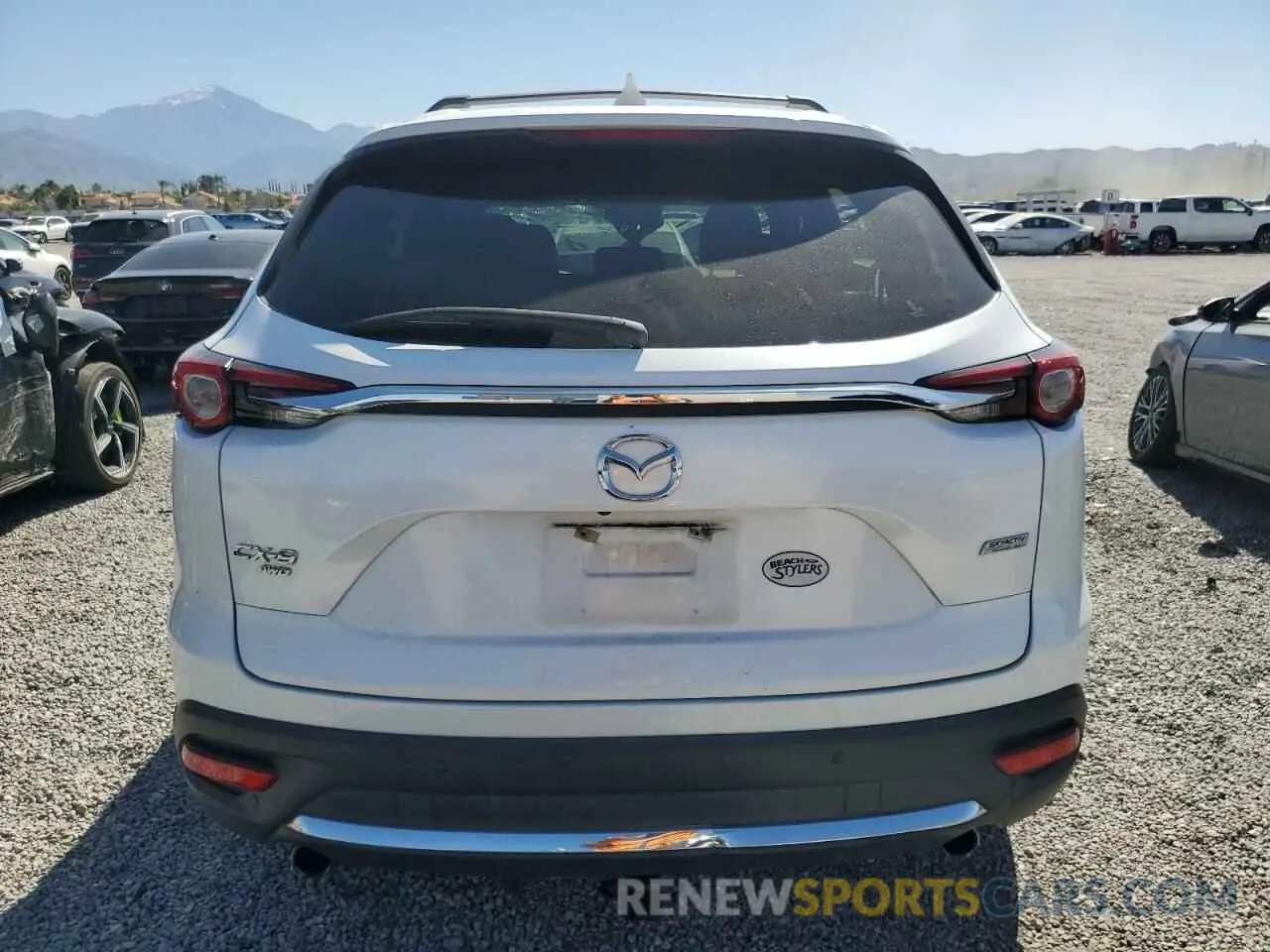 6 Photograph of a damaged car JM3TCBDY4K0303079 MAZDA CX-9 2019