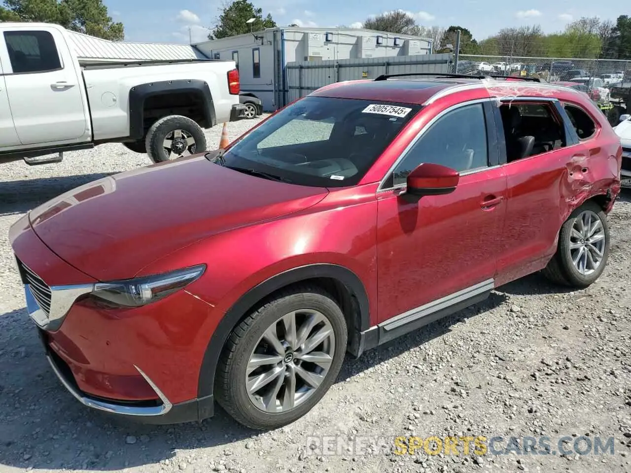 1 Photograph of a damaged car JM3TCBDY6K0326394 MAZDA CX-9 2019