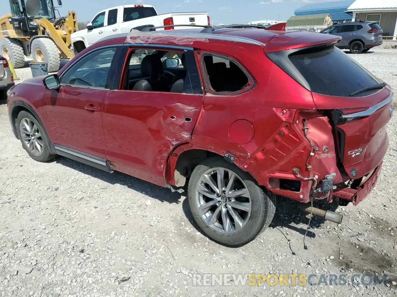 2 Photograph of a damaged car JM3TCBDY6K0326394 MAZDA CX-9 2019
