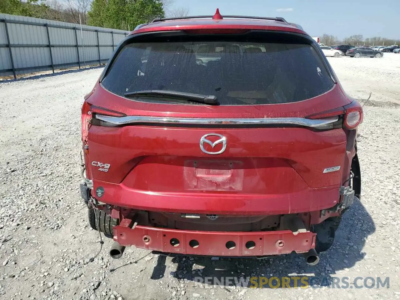 6 Photograph of a damaged car JM3TCBDY6K0326394 MAZDA CX-9 2019