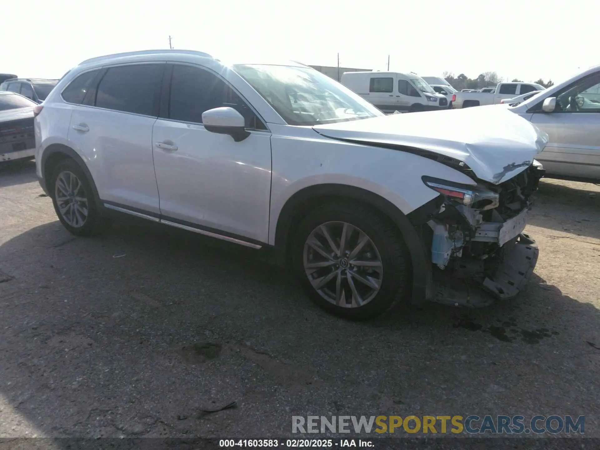 1 Photograph of a damaged car JM3TCBEY0K0319343 MAZDA CX-9 2019