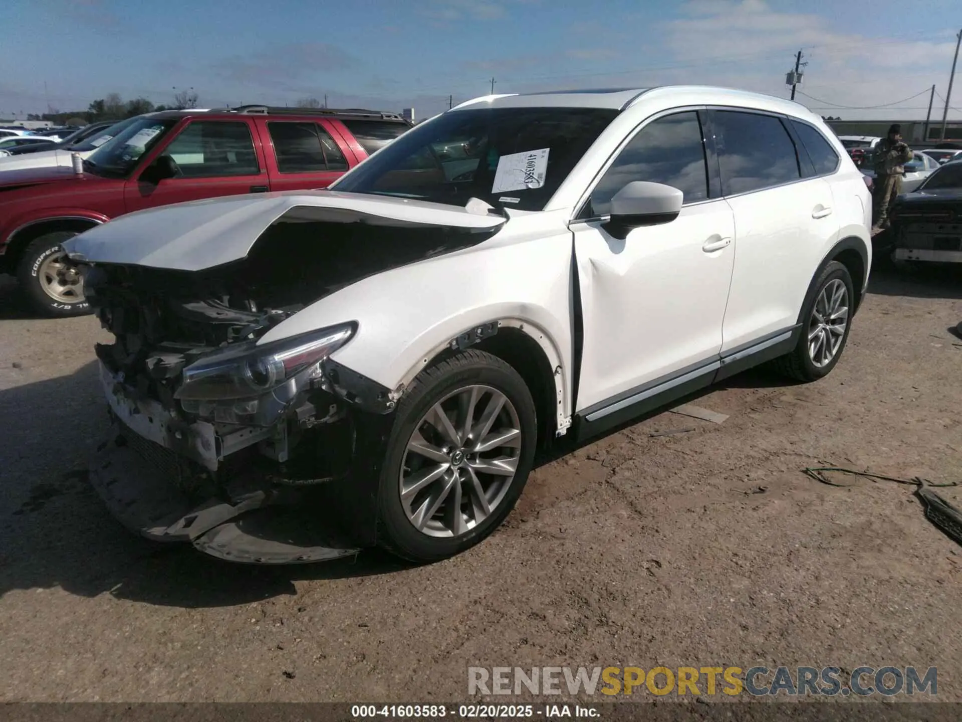 2 Photograph of a damaged car JM3TCBEY0K0319343 MAZDA CX-9 2019
