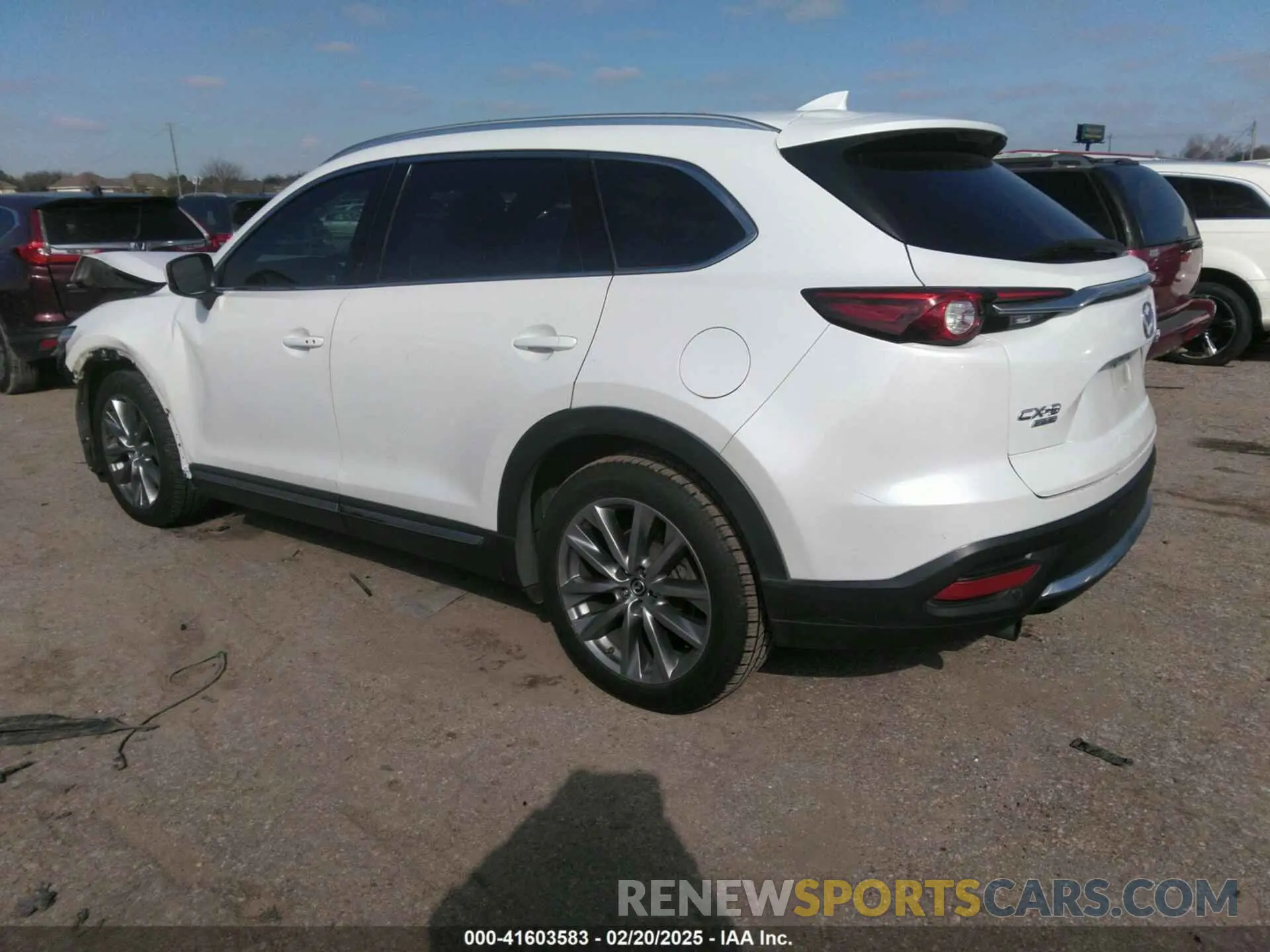 3 Photograph of a damaged car JM3TCBEY0K0319343 MAZDA CX-9 2019