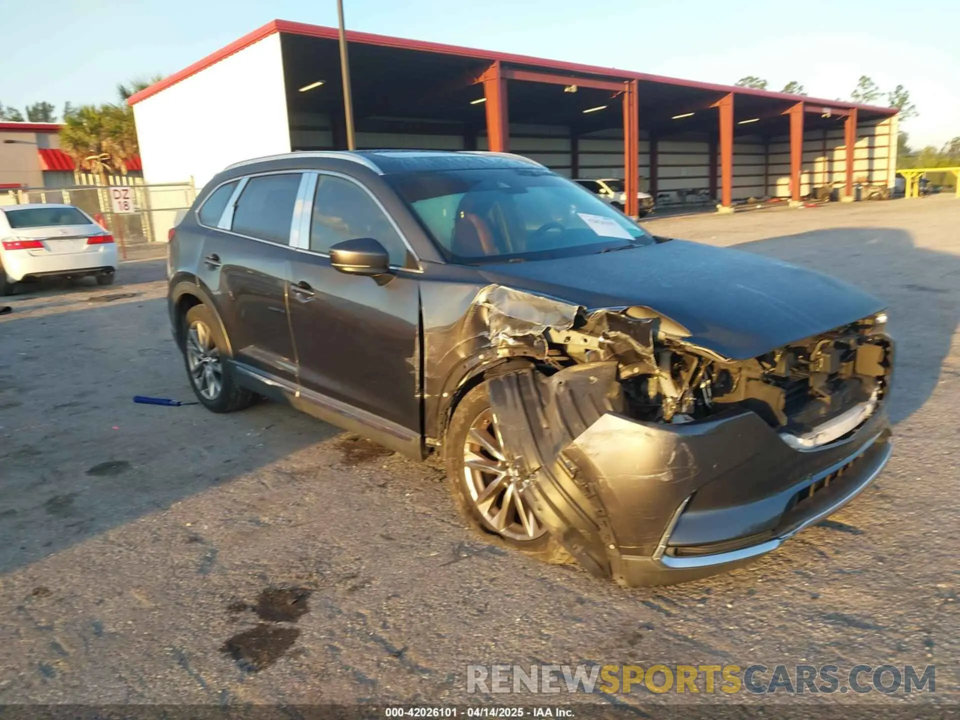 1 Photograph of a damaged car JM3TCBEY5K0331147 MAZDA CX-9 2019