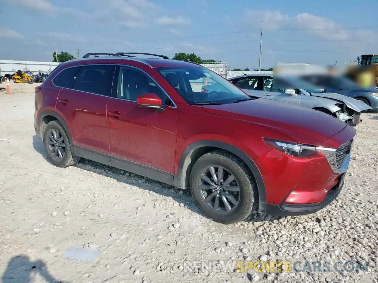 4 Photograph of a damaged car JM3TCACY3L0400013 MAZDA CX-9 2020