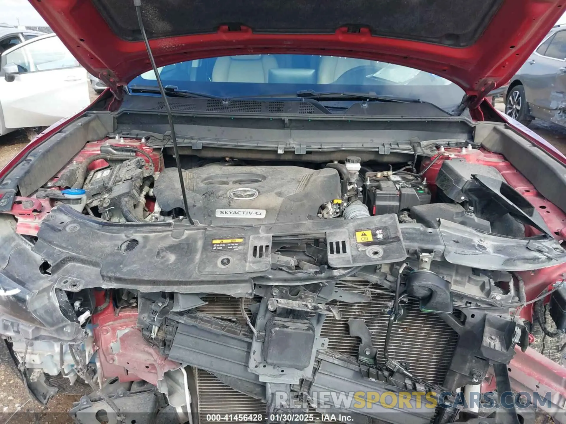 10 Photograph of a damaged car JM3TCACY4L0410128 MAZDA CX-9 2020