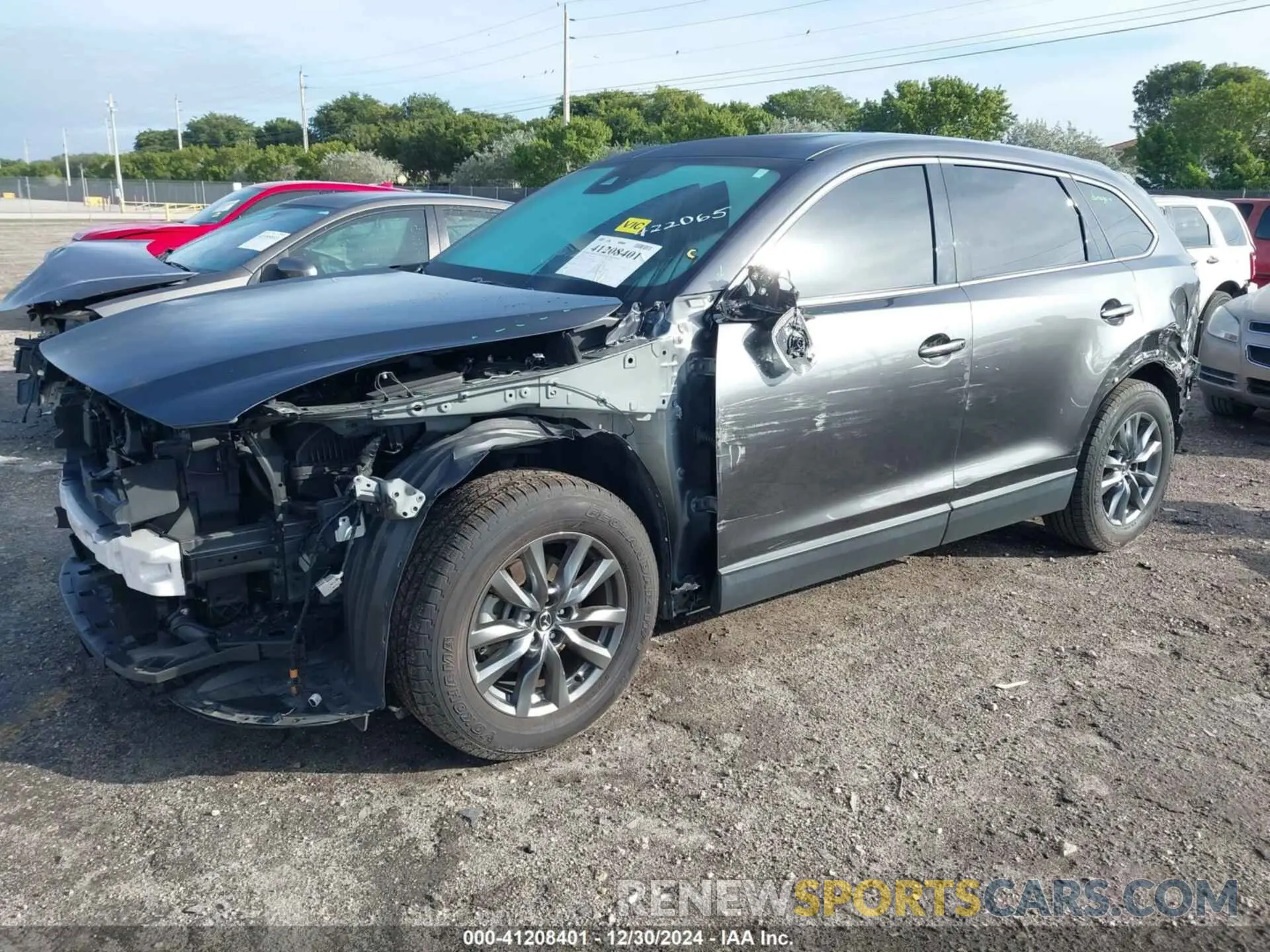 2 Photograph of a damaged car JM3TCACY5L0412308 MAZDA CX-9 2020