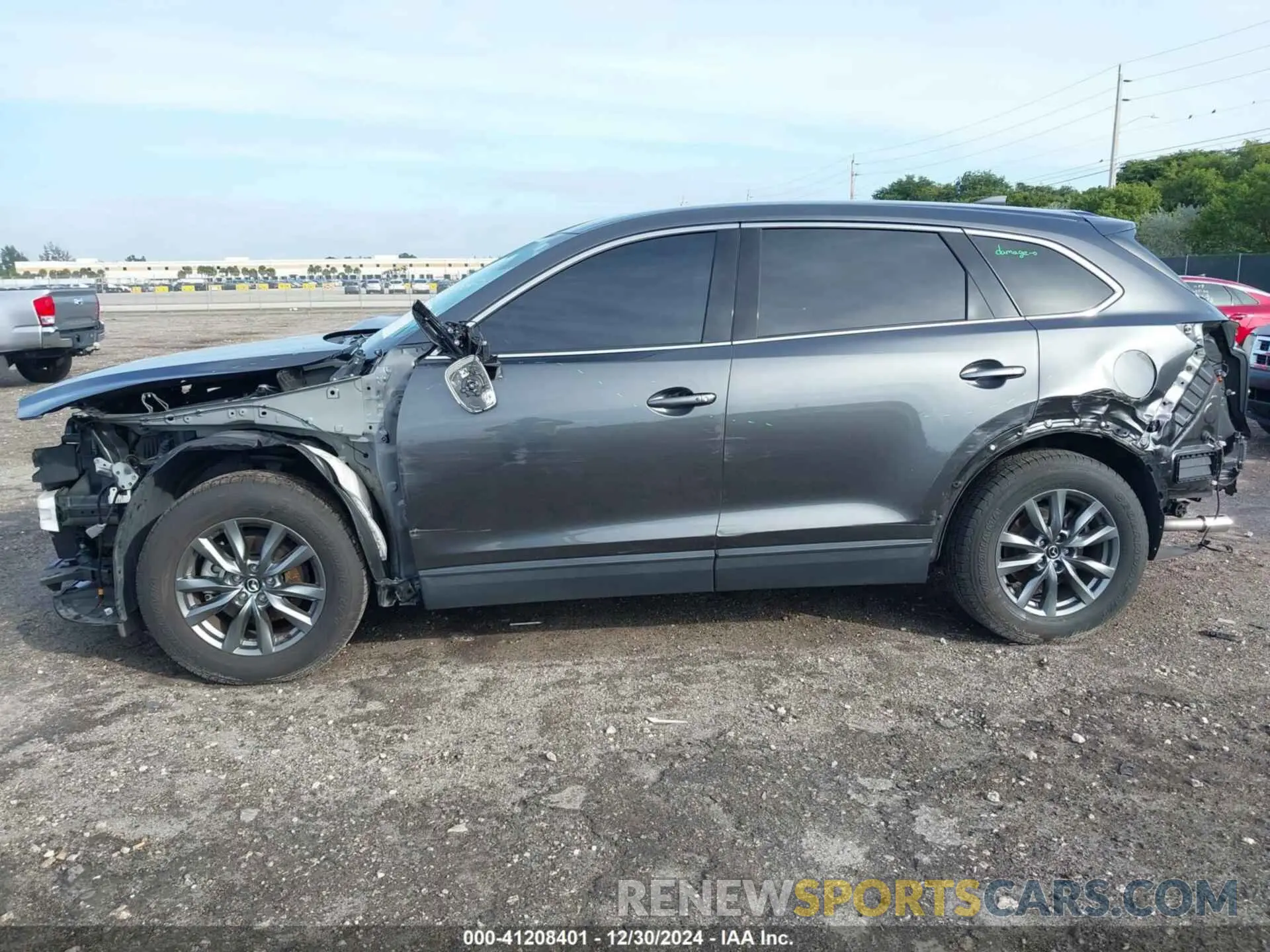 6 Photograph of a damaged car JM3TCACY5L0412308 MAZDA CX-9 2020