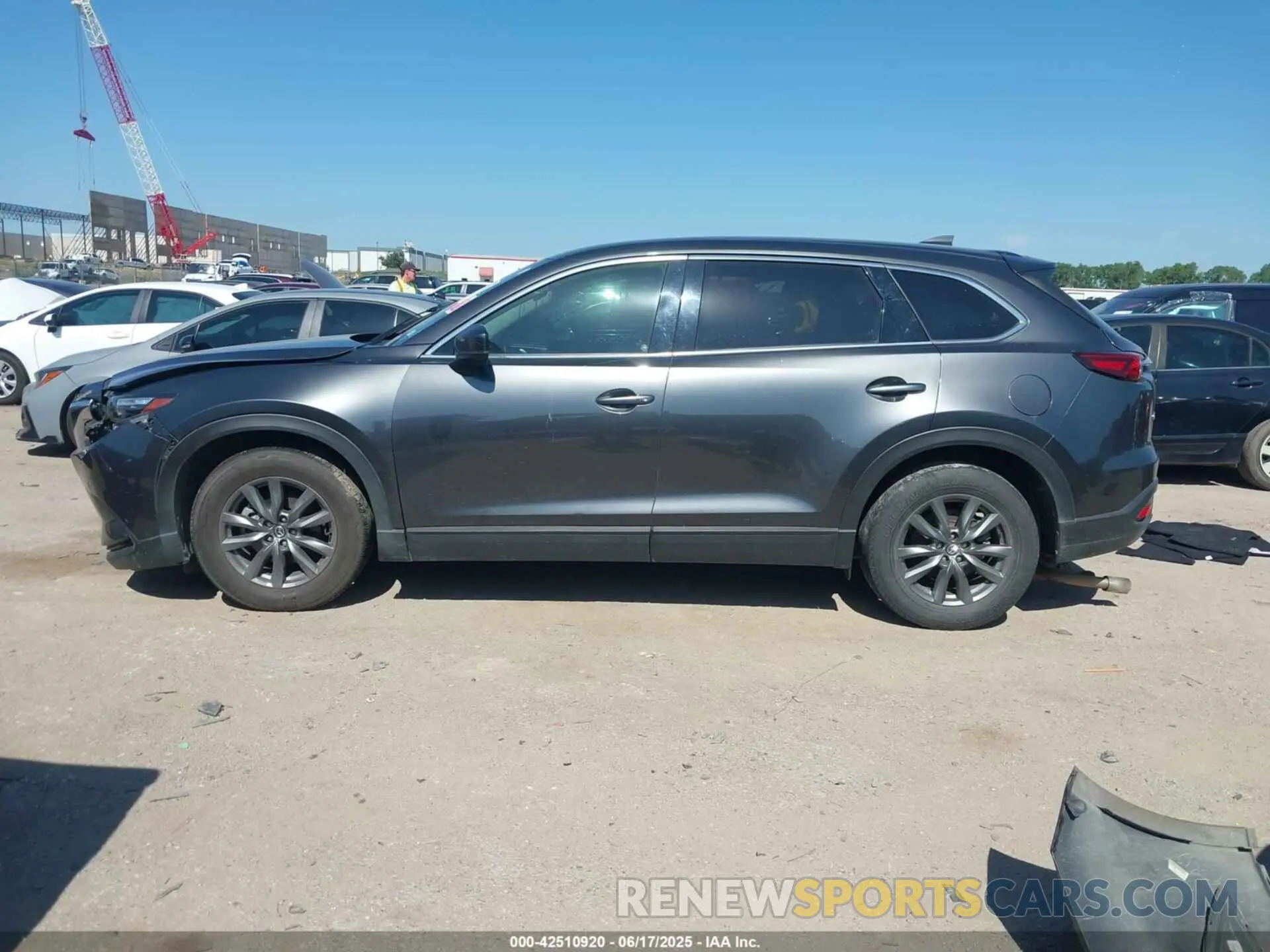 13 Photograph of a damaged car JM3TCACY8L0421830 MAZDA CX-9 2020