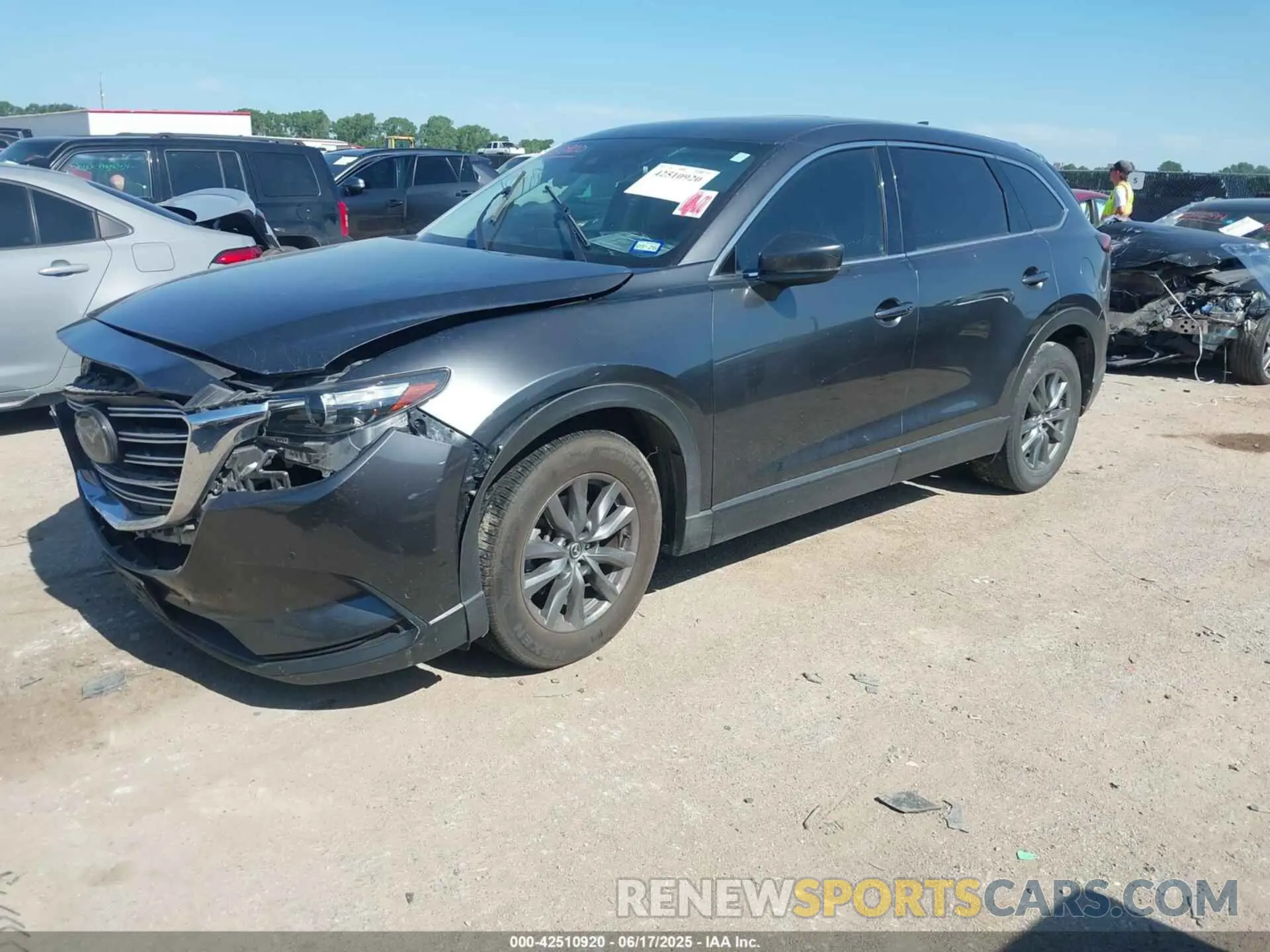 2 Photograph of a damaged car JM3TCACY8L0421830 MAZDA CX-9 2020