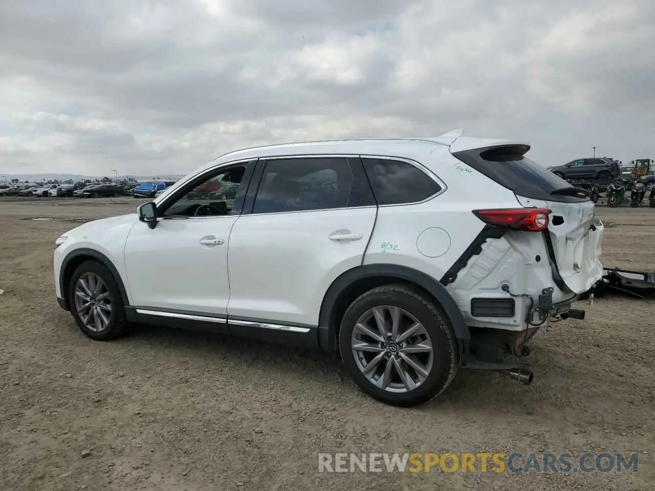 2 Photograph of a damaged car JM3TCADY7L0400157 MAZDA CX-9 2020
