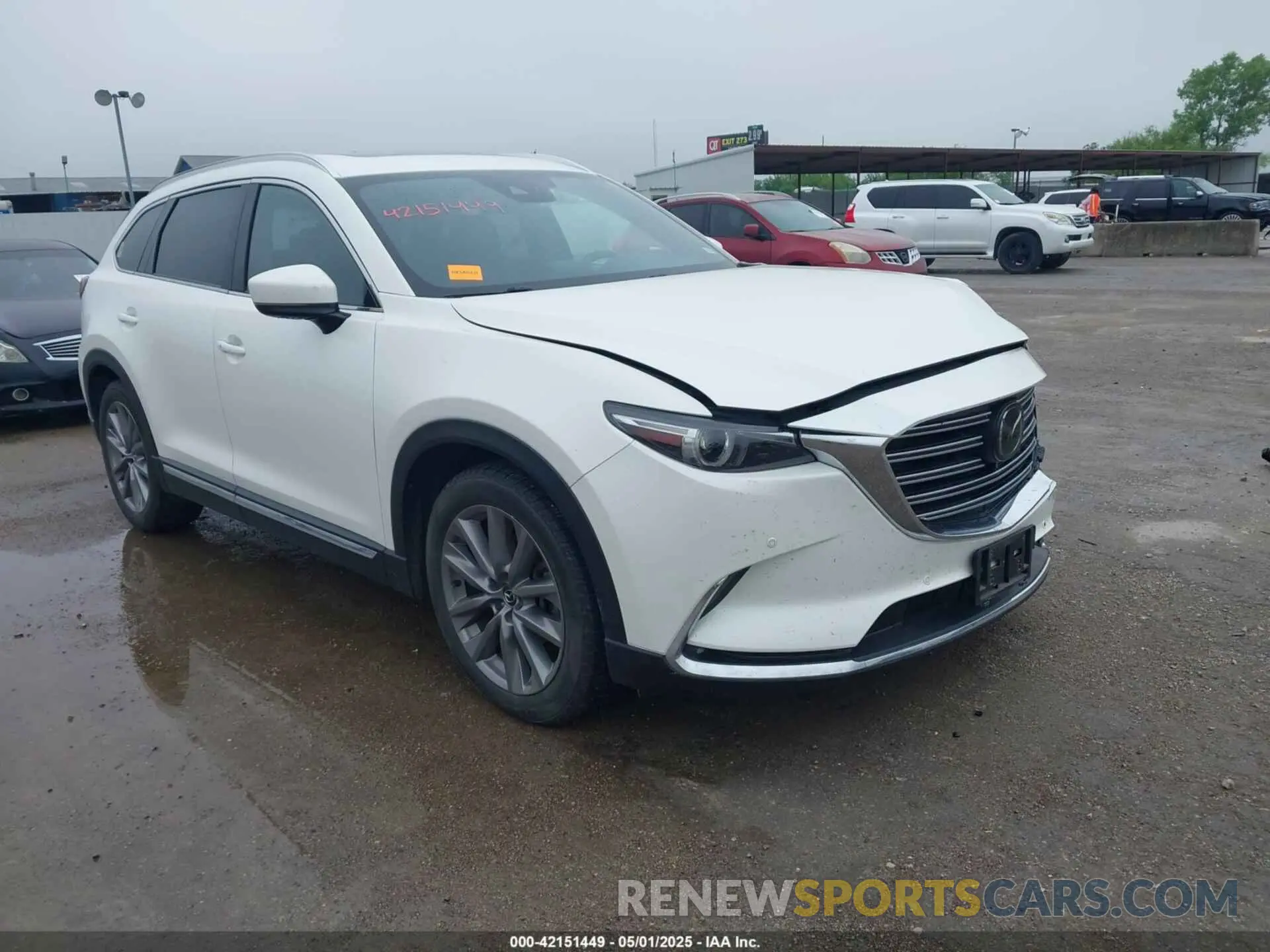 1 Photograph of a damaged car JM3TCADY8L0415797 MAZDA CX-9 2020