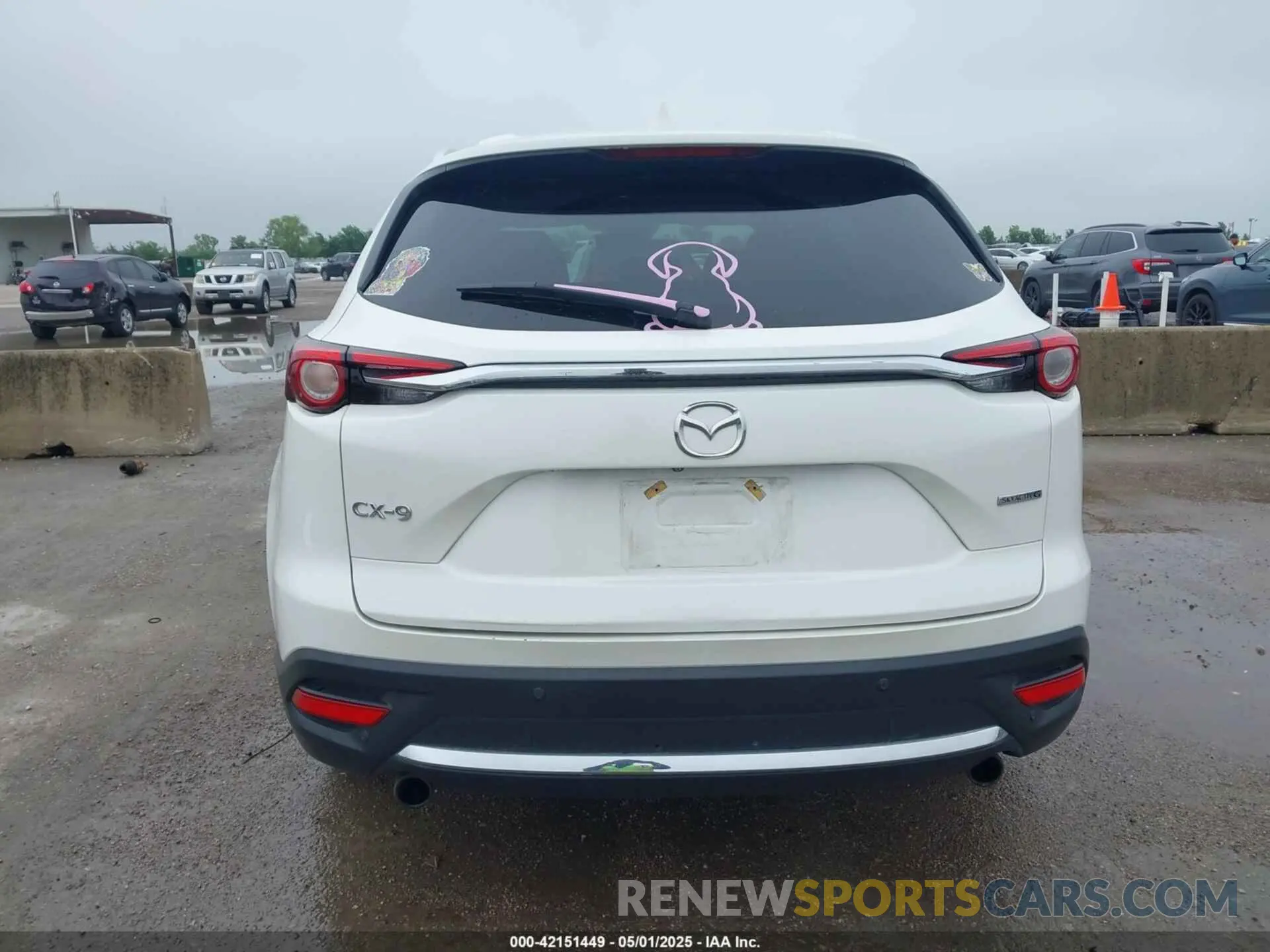 16 Photograph of a damaged car JM3TCADY8L0415797 MAZDA CX-9 2020