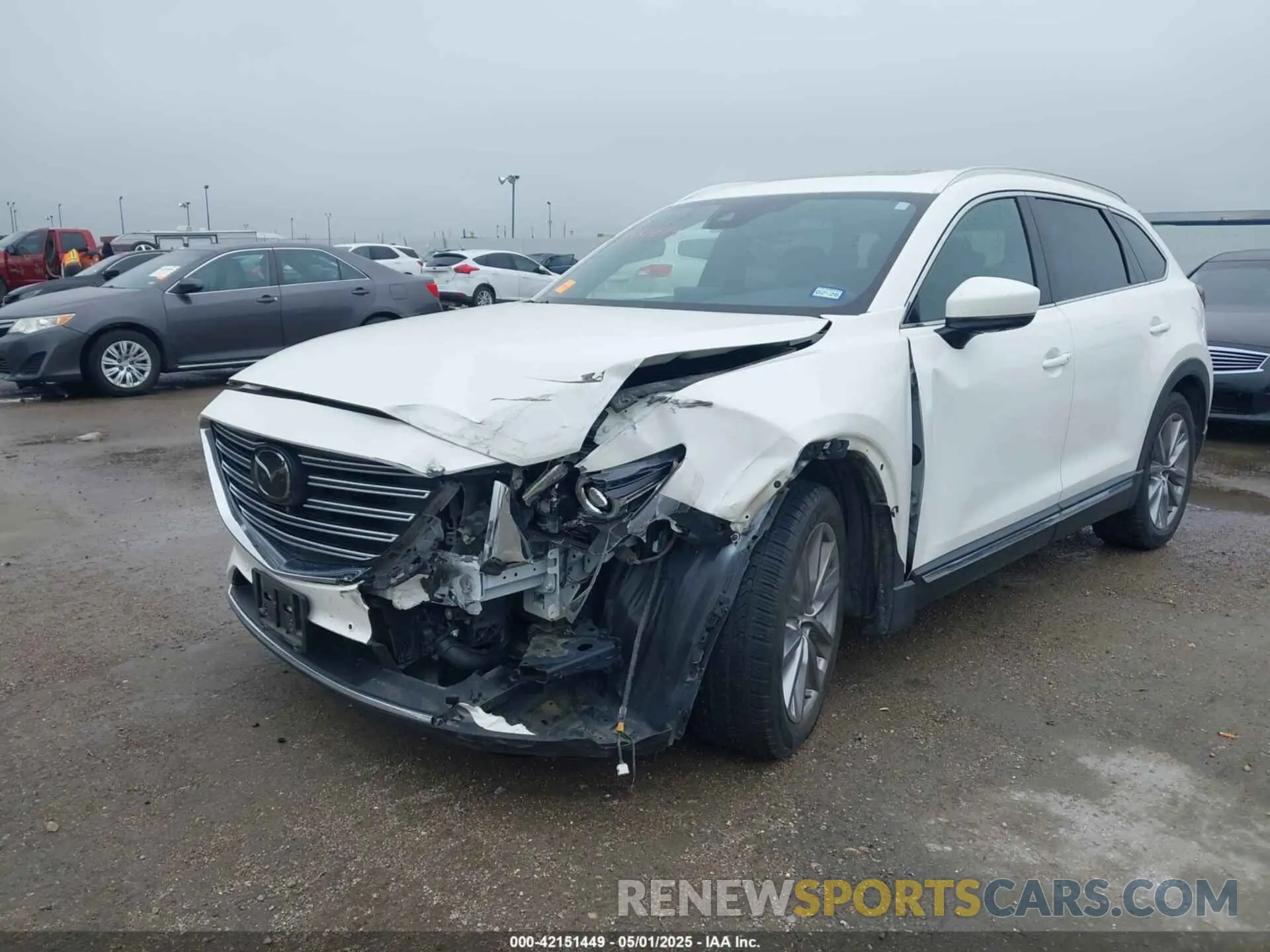 6 Photograph of a damaged car JM3TCADY8L0415797 MAZDA CX-9 2020