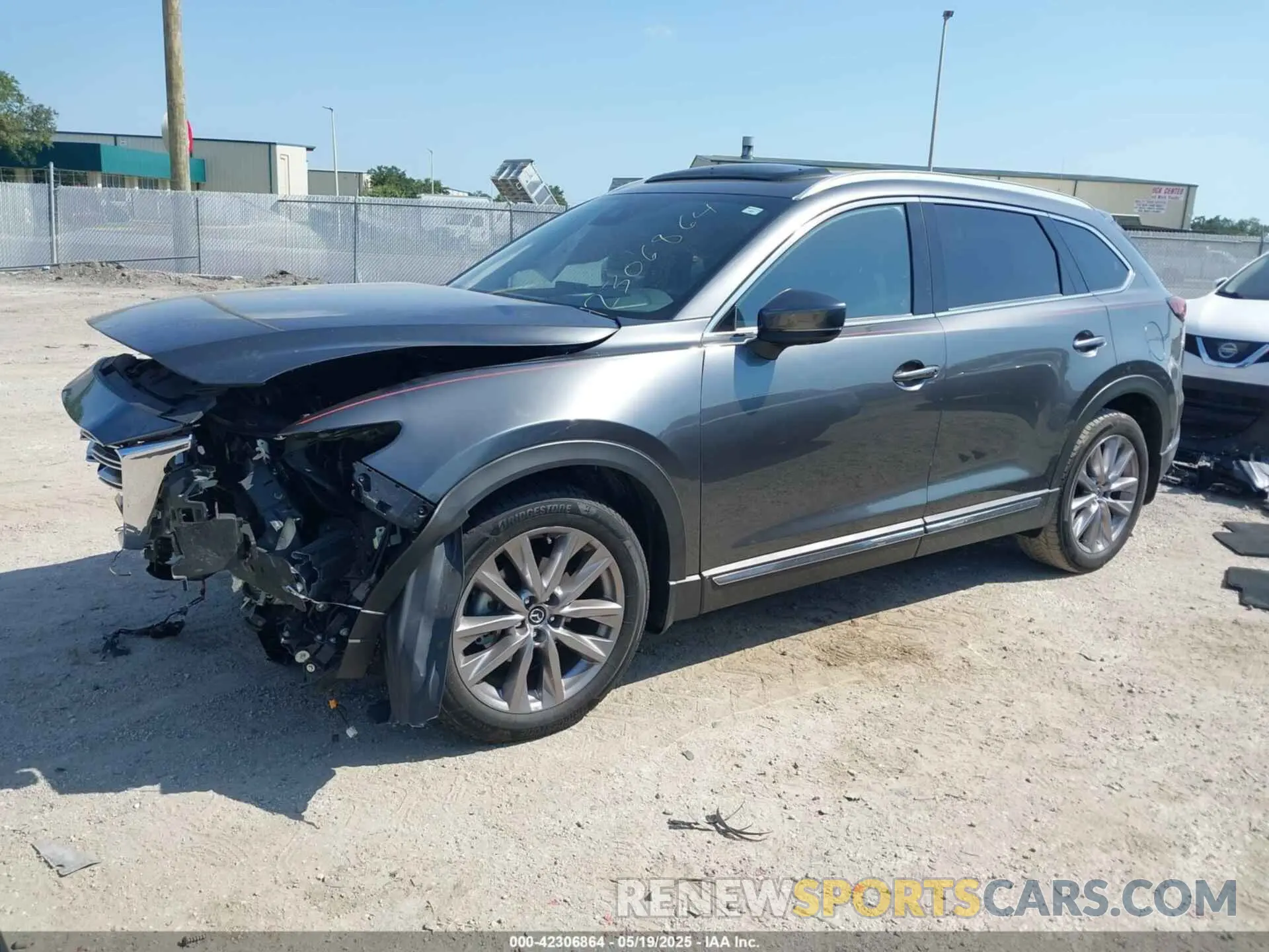 2 Photograph of a damaged car JM3TCADY8L0417775 MAZDA CX-9 2020